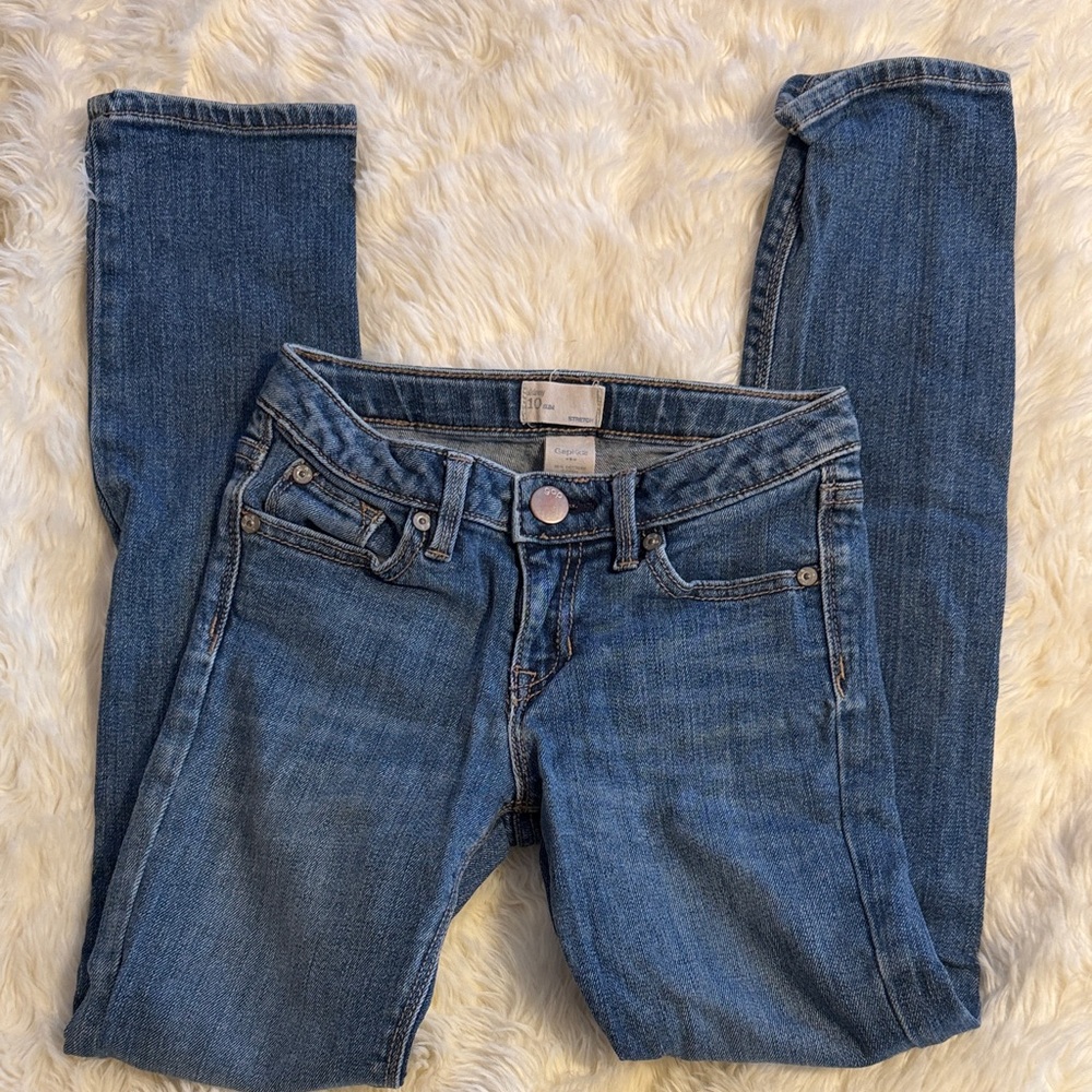 GAP Girl’s Skinny Jeans in Classic Blue